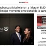 Revolut desbanca a Mediolanum y lidera el EMOranking 2026 en el mejor momento emocional de la banca